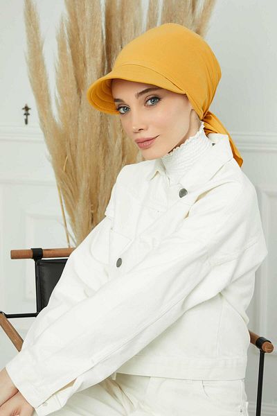 Aisha's Design Bandana Bonnet with Visor - B-71