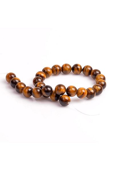 Taş Sandığı Tiger Eye Stone String - 16 Mm