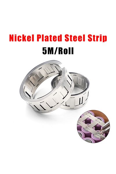 Choice 5Meter 0.15*27mm Nickel Strip Lithium Battery Nickel Strips For 18650 Battery Pack 2P Spot Weldin...