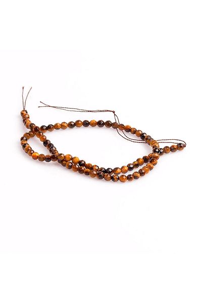 Taş Sandığı Tiger Eye Stone String (4 Mm)