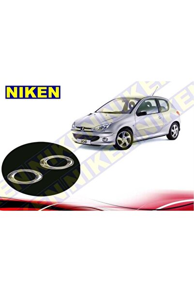 Niken Peugeot 206 Sinyal Çerçevesi Kromu Nikelajı