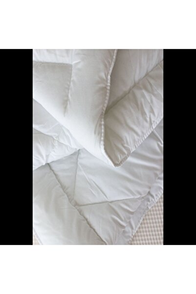 Demet Çeyiz Aksesuar White Double Quilt - 195x215
