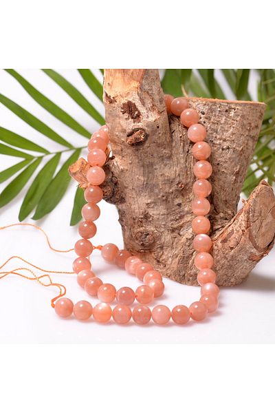 Taş Sandığı 8 mm Sun Stone String