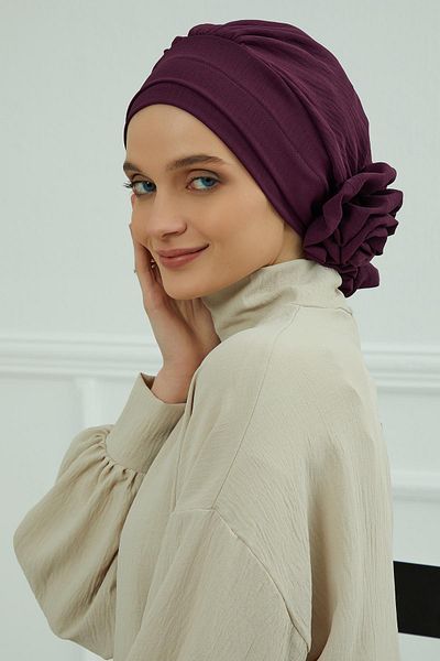 Aisha's Design عمامة جاهزة من قماش Aerobin - HT-92