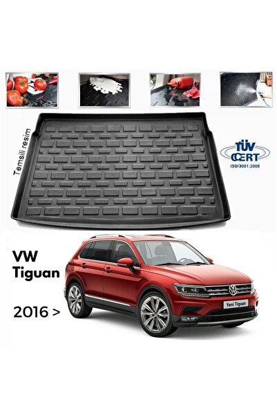 Leader Volkswagen Tiguan Bagaj Havuzu Paspası 2016 Sonrası