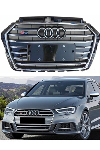 Universal Audi A3 Ön Panjur Izgara S3 Model 2017 Sonrası