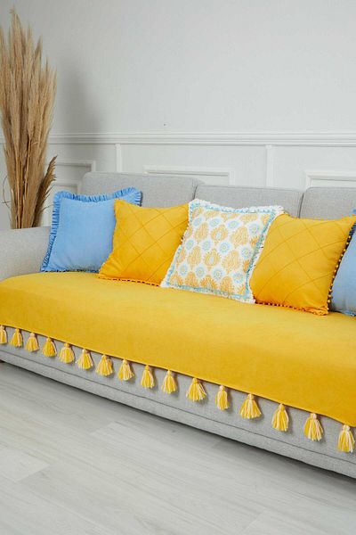 Aisha's Design 90x210 Tufted Sofa Cover - KO-19