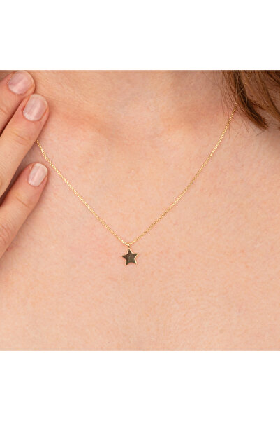 FasekGold Gümüş Kolye - Minimal Kalp 925 Ayar Gümüş Kolye