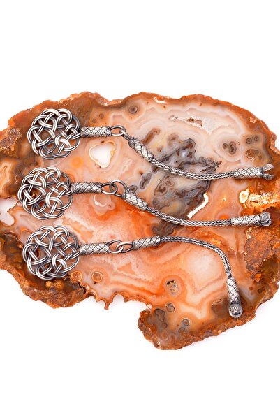 Taş Sandığı Siyah Renk Kazaz Püskül