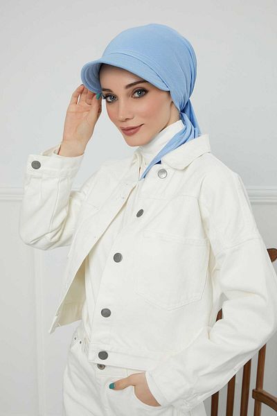 Aisha's Design Bandana Bonnet with Visor - B-71
