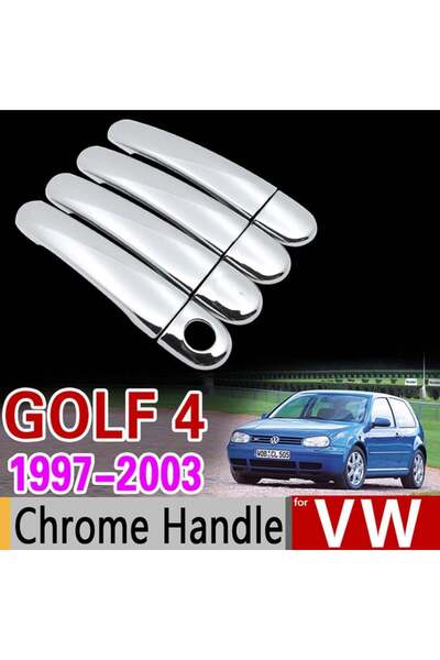 Niken Volkswagen Golf 4 Kapı Kolu Kromu Nikelajı