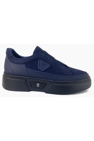 Libero Pantofi casual pentru bărbați 24ka - nubuc bleumarin model 4995