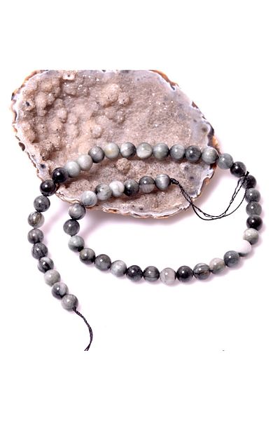 Taş Sandığı Cat's Eye Stone String - 6 mm