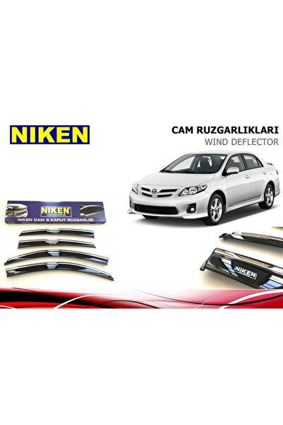 Niken Toyota Corolla Kromlu Cam Rüzgarlığı 2007-2012