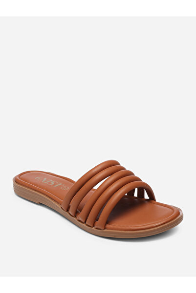 GNIST By Styli Multi Strap Flat Sandals