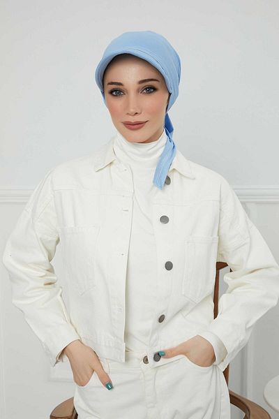 Aisha's Design Bandana Bonnet with Visor - B-71