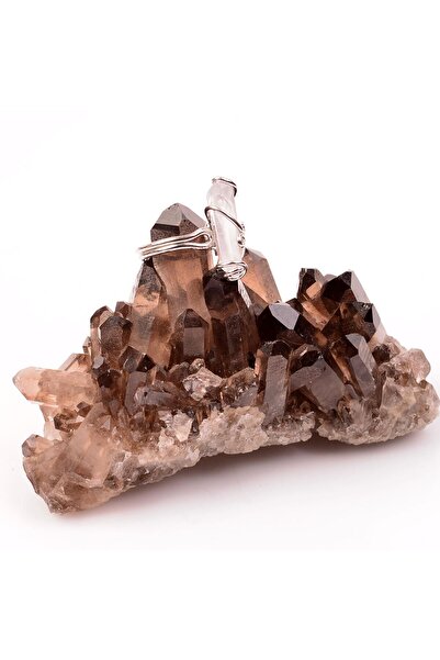 Taş Sandığı خاتم مع حجر كريستال كوارتز قابل للتعديل - كوارتز خام