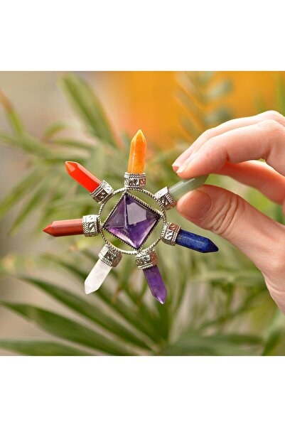 Taş Sandığı Ametist Taşı Enerji Jeneratörü