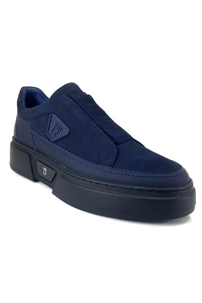 Libero Pantofi casual pentru bărbați 24ka - nubuc bleumarin model 4995