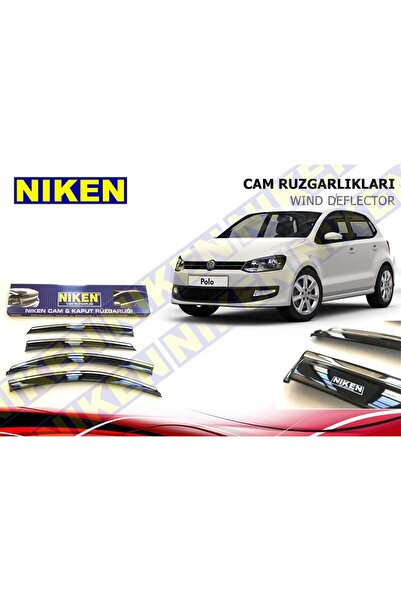 Niken Volkswagen Polo Kromlu Cam Rüzgarlığı 2011-2017