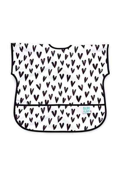 Bumkins Kısa Kollu Önlük (1-3 Yaş) - Hearts
