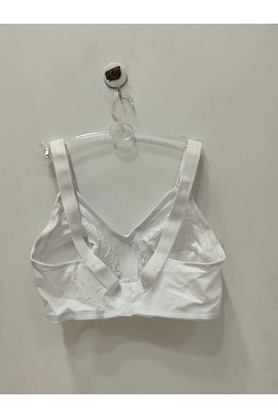 F.K Monalisa Lace Detailed Unassisted Recovery White Bra - 2003