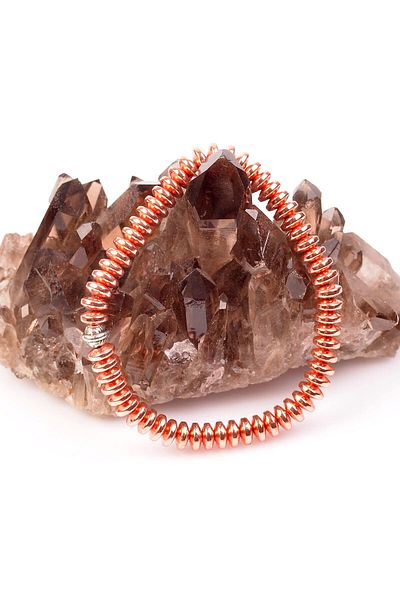 Taş Sandığı Rose Colored Hematite Stone Bracelet