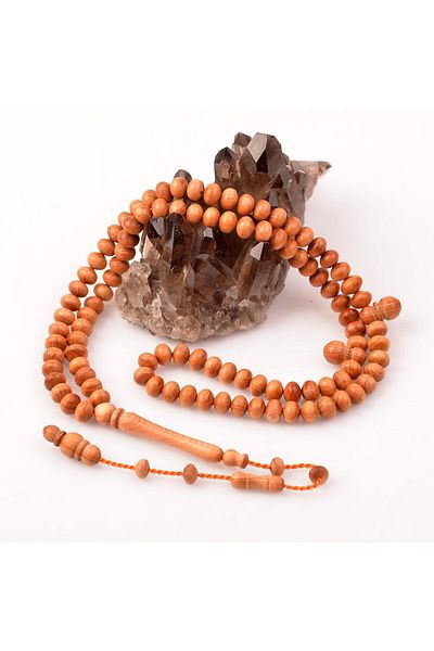 Taş Sandığı Scented Juniper Tree Prayer Rosary (6*8 mm)