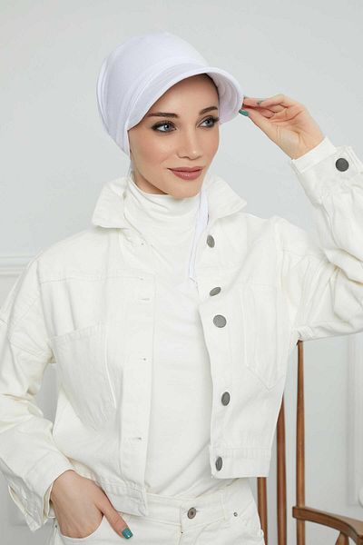 Aisha's Design Bandana Bonnet with Visor - B-71