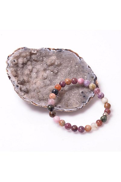 Taş Sandığı Tourmaline Stone Bracelet (8 mm)