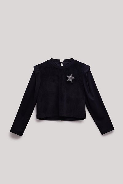 Lia Lea Bg Store Черна блуза за момичета
