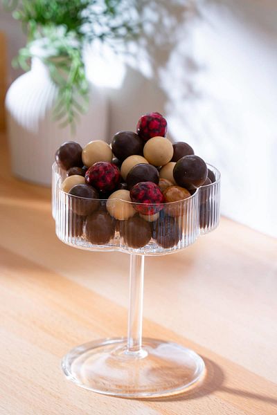 ACAR Line Glass Sugar Bowl - 150 ml