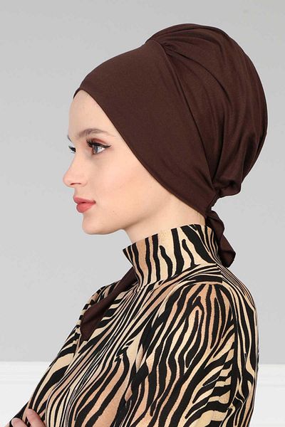 Aisha's Design موديل B-49 بونيه قطني ممشط