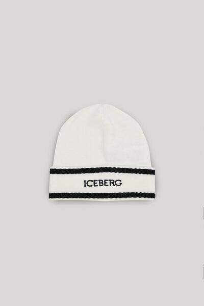 Iceberg BG Store Beretă albă pentru fete