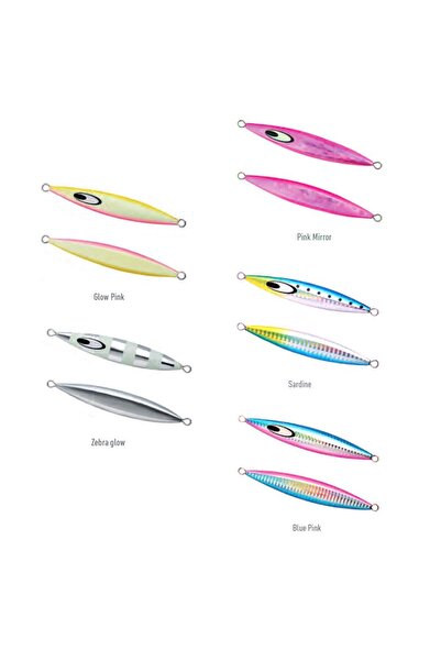 daiwa Iptal Saltiga Sk 200gr Jig Blue Pink