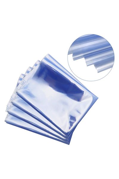 Choice 45x60cm None Clear 10pcs Extra Large Shrink Wrap Basket Gift Bags, Gift Baskets Clear Cellophane Pvc