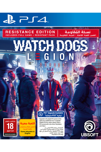 Ubisoft Watch Dogs: Legion Resistance Edition PS4