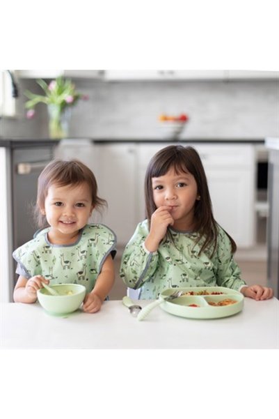 Bumkins Long Sleeve Bib (6-24 Months) - Llamas