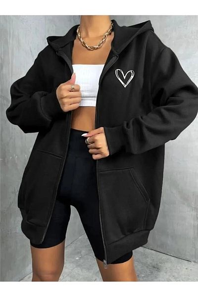 Gutsy Ζακέτα Mini Heart Unisex - Τυπωμένο σχέδιο