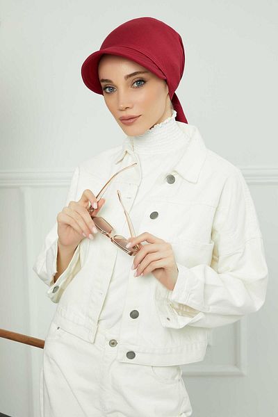 Aisha's Design باندانا بونيه مع قناع - B-71
