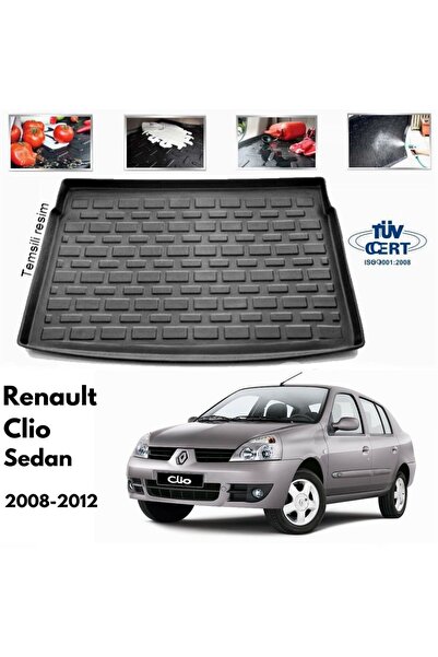 Leader Renault Clio Symbol Bagaj Havuzu Paspası 2008-2012