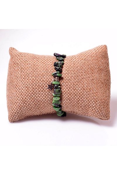 Taş Sandığı Anyolite Stone Unshaped Bracelet - Broken Stone Bracelet