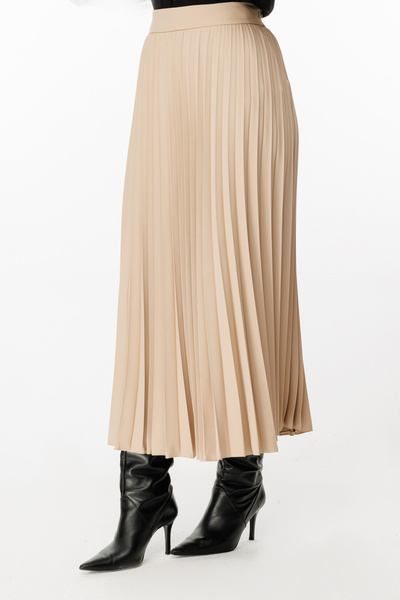 Ekol Maxi Length Pleated Skirt