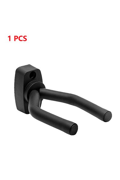 Miwayer 1pcs 1 To 10 Guitar Wall Mounted, Black Hooks In All Sizes, Bass, Mandolin, Banjo, Four Stringed Ins