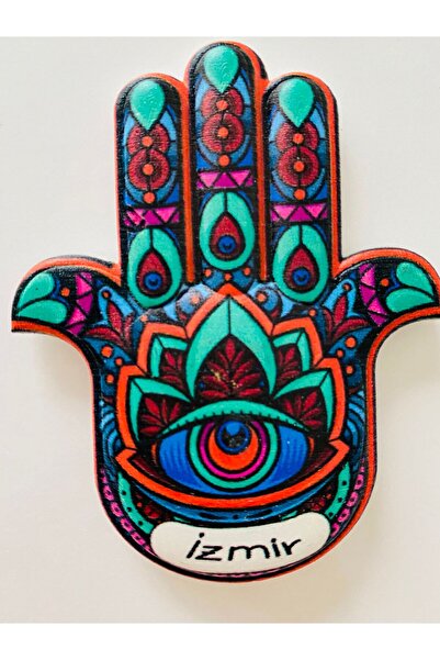 IZMIR Themed Fatima's Hand  Magnet Gift