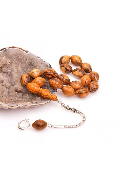 Taş Sandığı Oud Tree Efe Rosary (12*16 mm)
