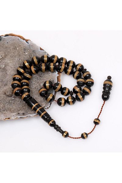 Taş Sandığı Embroidered Kuka Rosary (8 mm)