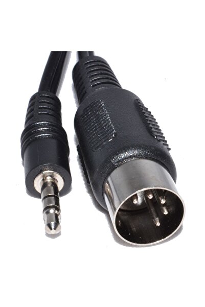 Mykablo 5 Pin Din To 3.5 Mm Stereo Kablo 1.5 Metre