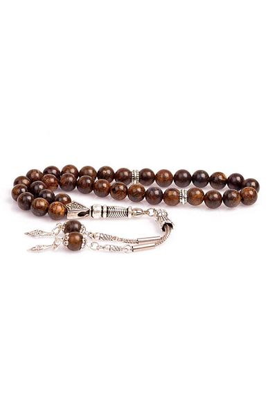 Taş Sandığı Bronze Stone Rosary - 8 Mm