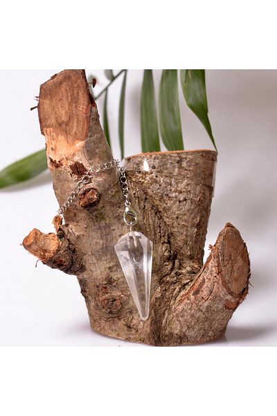 Taş Sandığı Crystal Quartz Stone Pandula